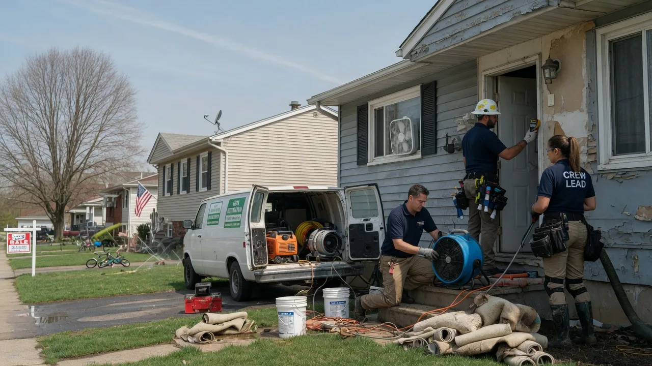 Flood Cleanup in Mccutchenville, OH near me