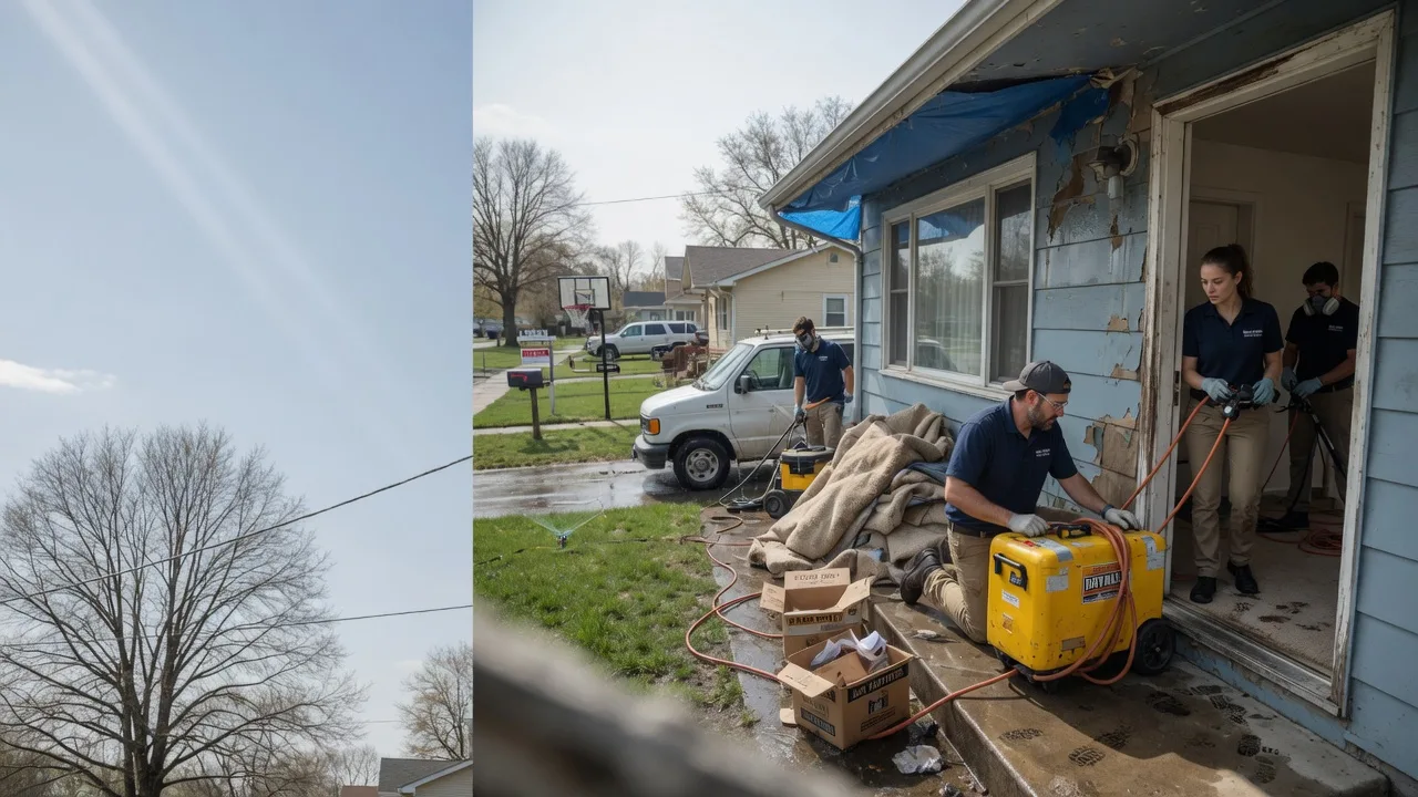 Basement Flood Cleanup in Mccutchenville, OH near me